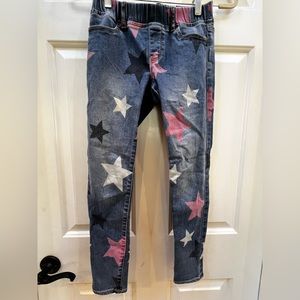 GapKids Denim Jeggings w/Stars 10 Regular